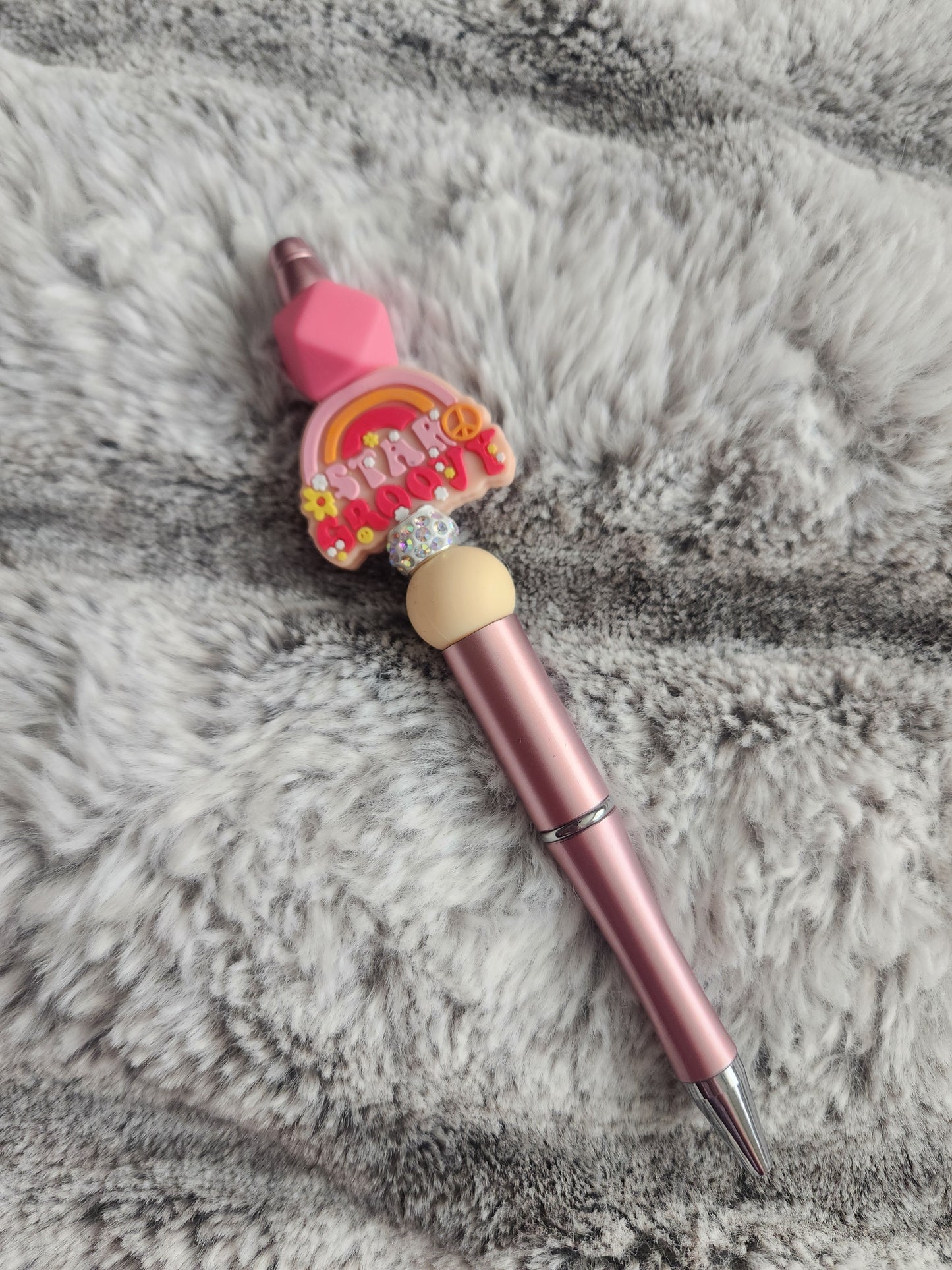 Beaded Groovy Pen