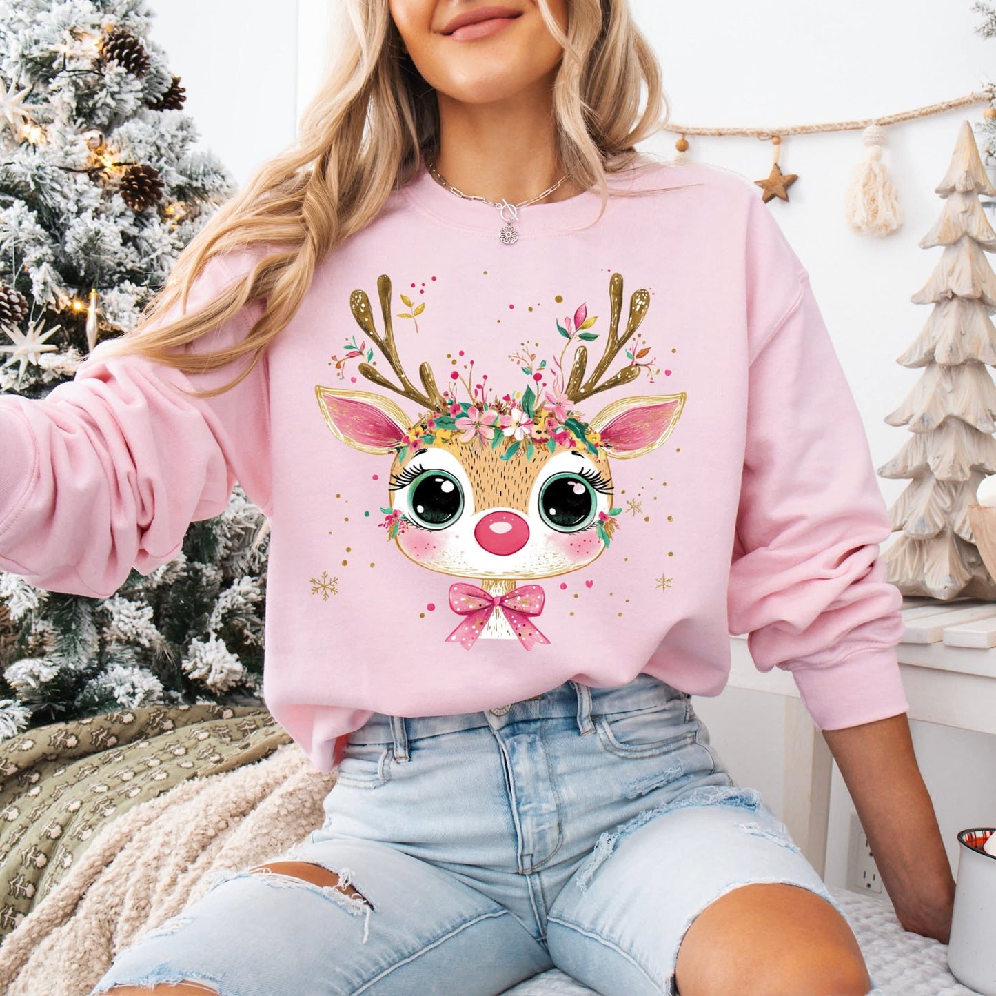 Girly Reindeer (transfer)