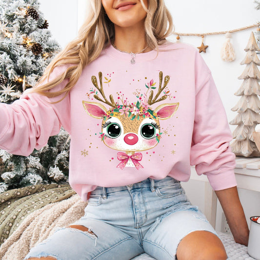 Girly Reindeer (transfer)