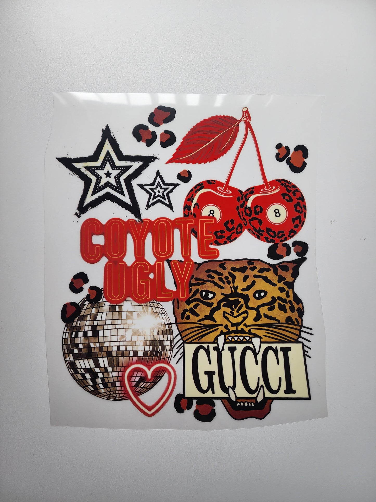 Coyote Ugly collage (DTF) Transfer