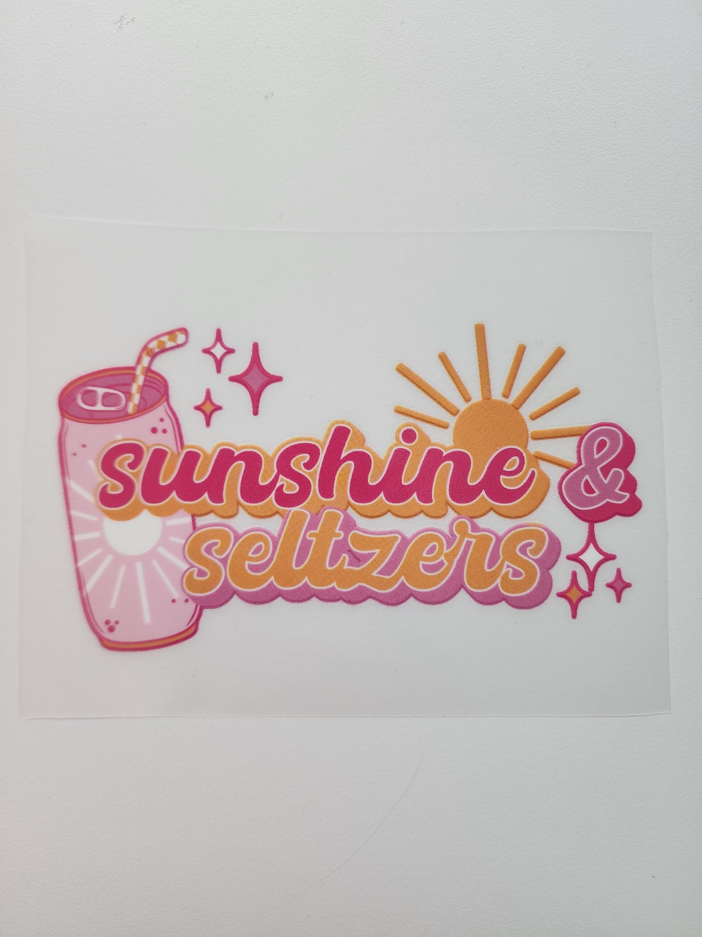 Sunshine and Seltzers