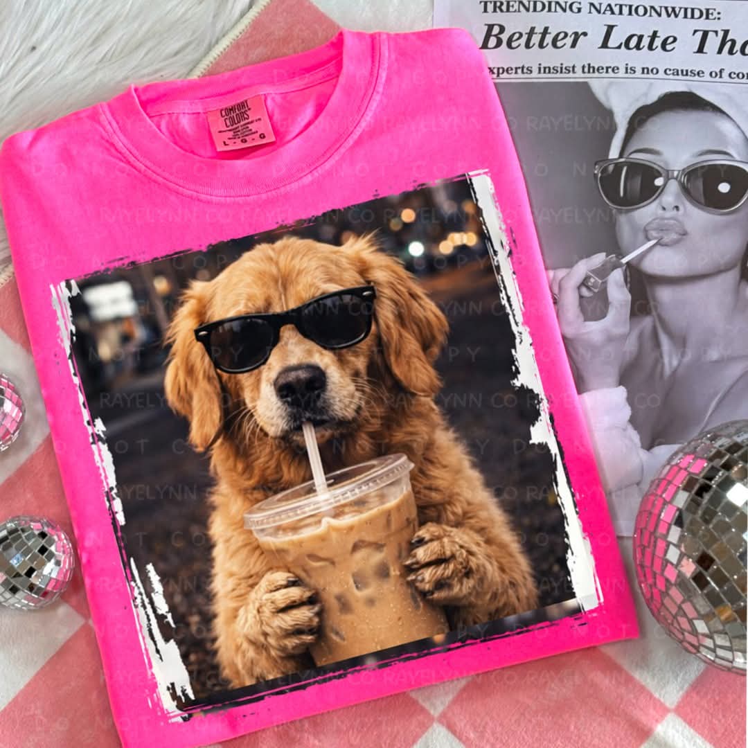Golden Iced Coffee (Transfer)