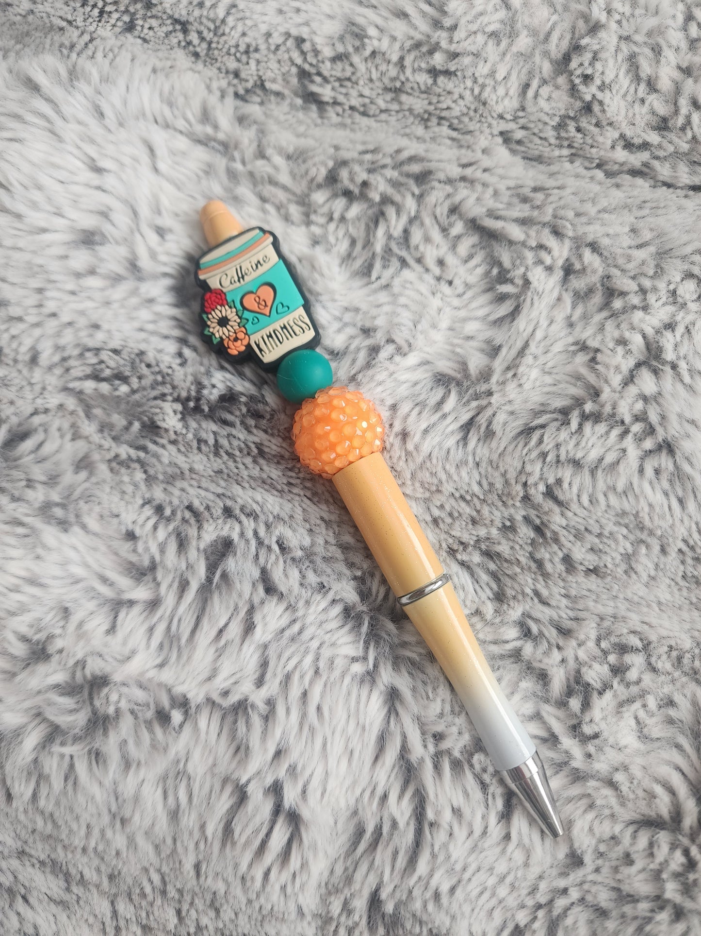 Beaded Coffee Pen