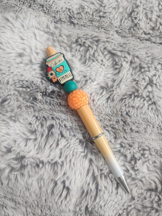 Beaded Coffee Pen