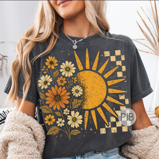 Flowers and Sun (Transfer)