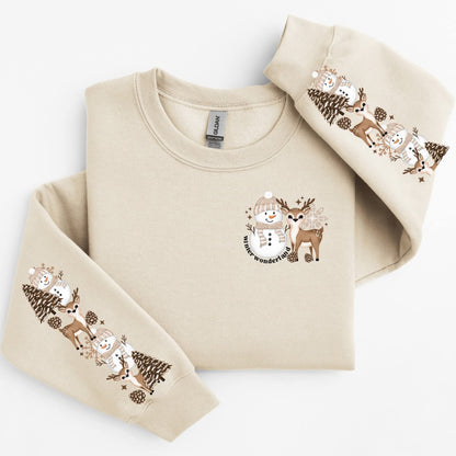 Winter Wonderland with sleeves(transfer)
