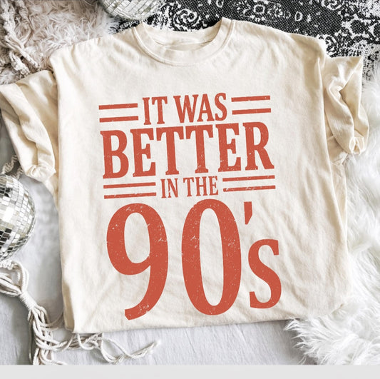 Better in the 90s (Transfer)