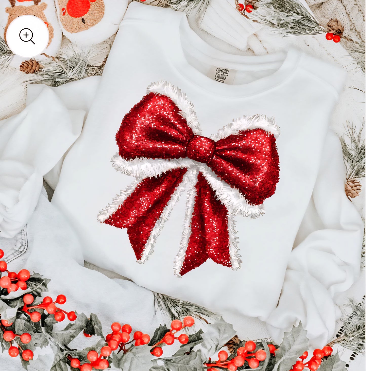 Christmas Bow (Transfer)