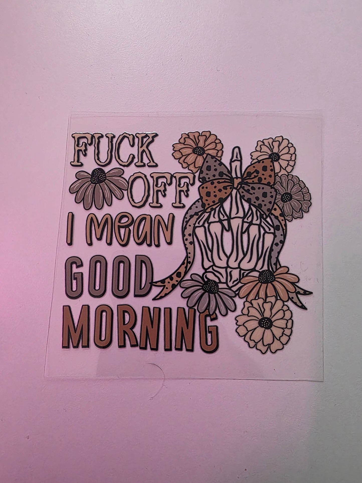 I Mean Good Morning(Cup Wrap)