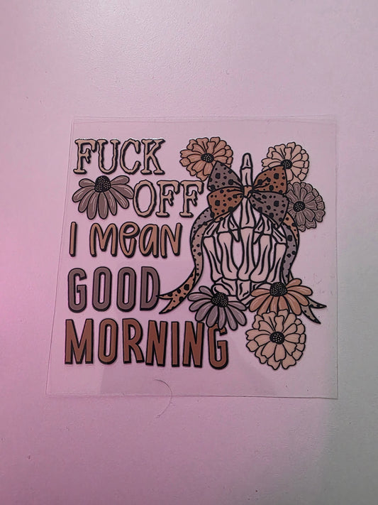 I Mean Good Morning(Cup Wrap)