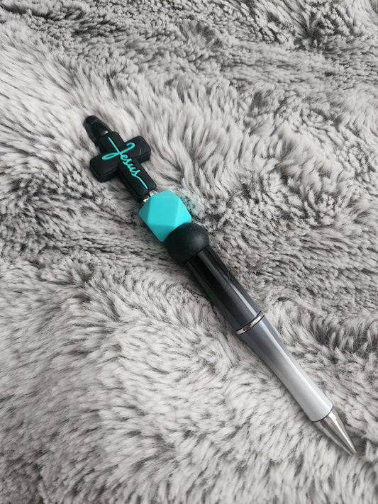 Beaded Faith Pen