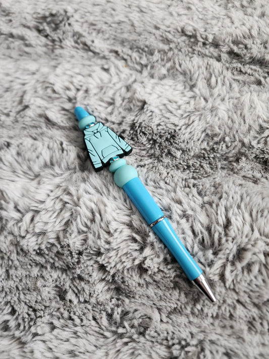 Beaded hoodie Pen