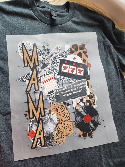 MAMA collage (DTF) Transfer