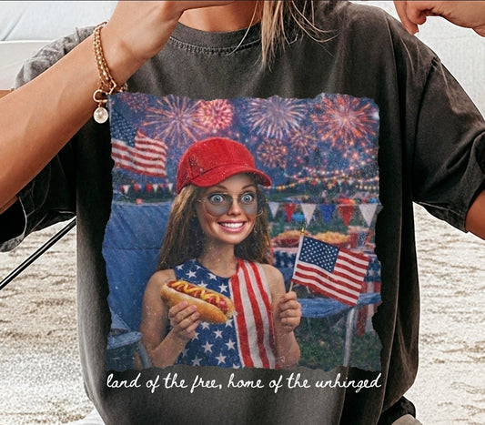 Land of the Free home of Unhinged (Transfer)