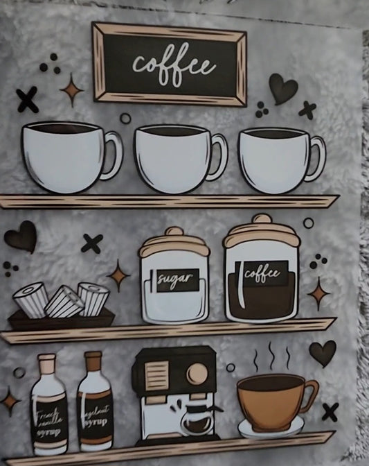 Coffee bar (DTF) Transfer