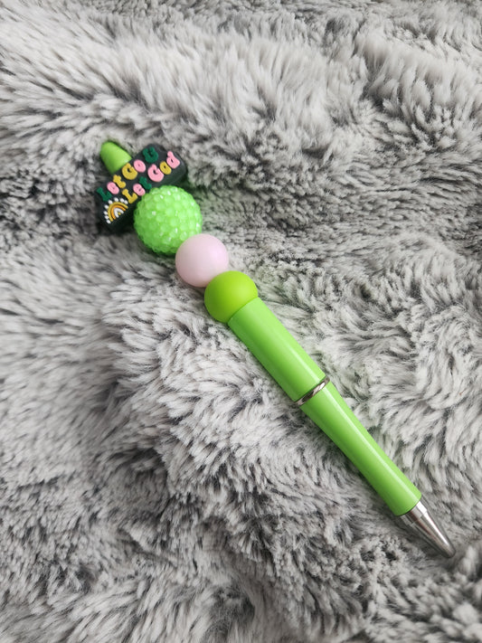 Beaded faith Pen