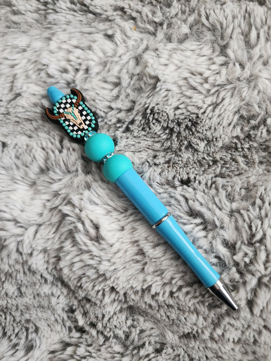 Beaded western Pen