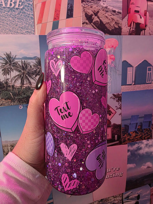 Pre-made Valentine’s Day hearts Cup