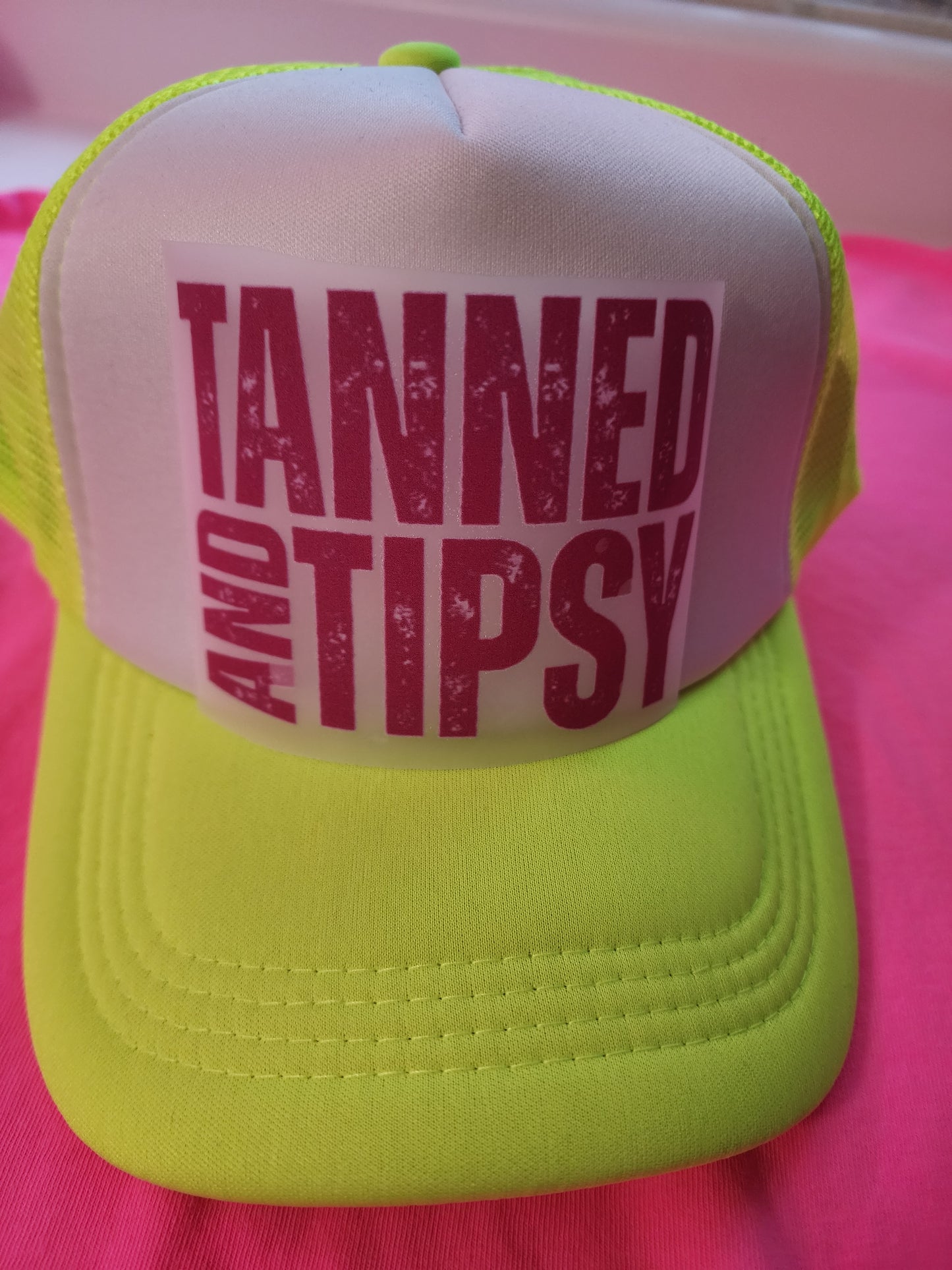 Tanned and Tipsy neon