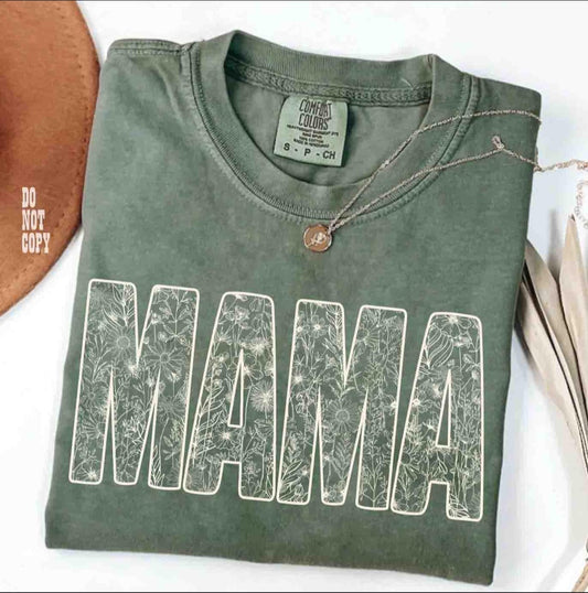 Mama Floral (Transfer)
