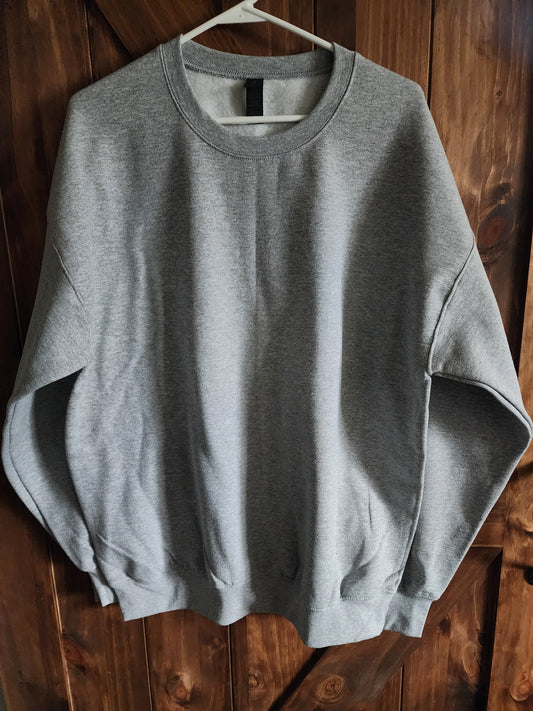 Sports Gray Crewneck