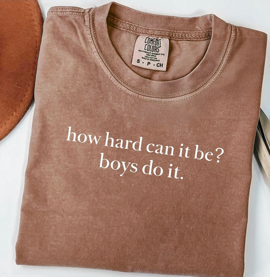 How Hard Can it be Boys do it (Transfer)