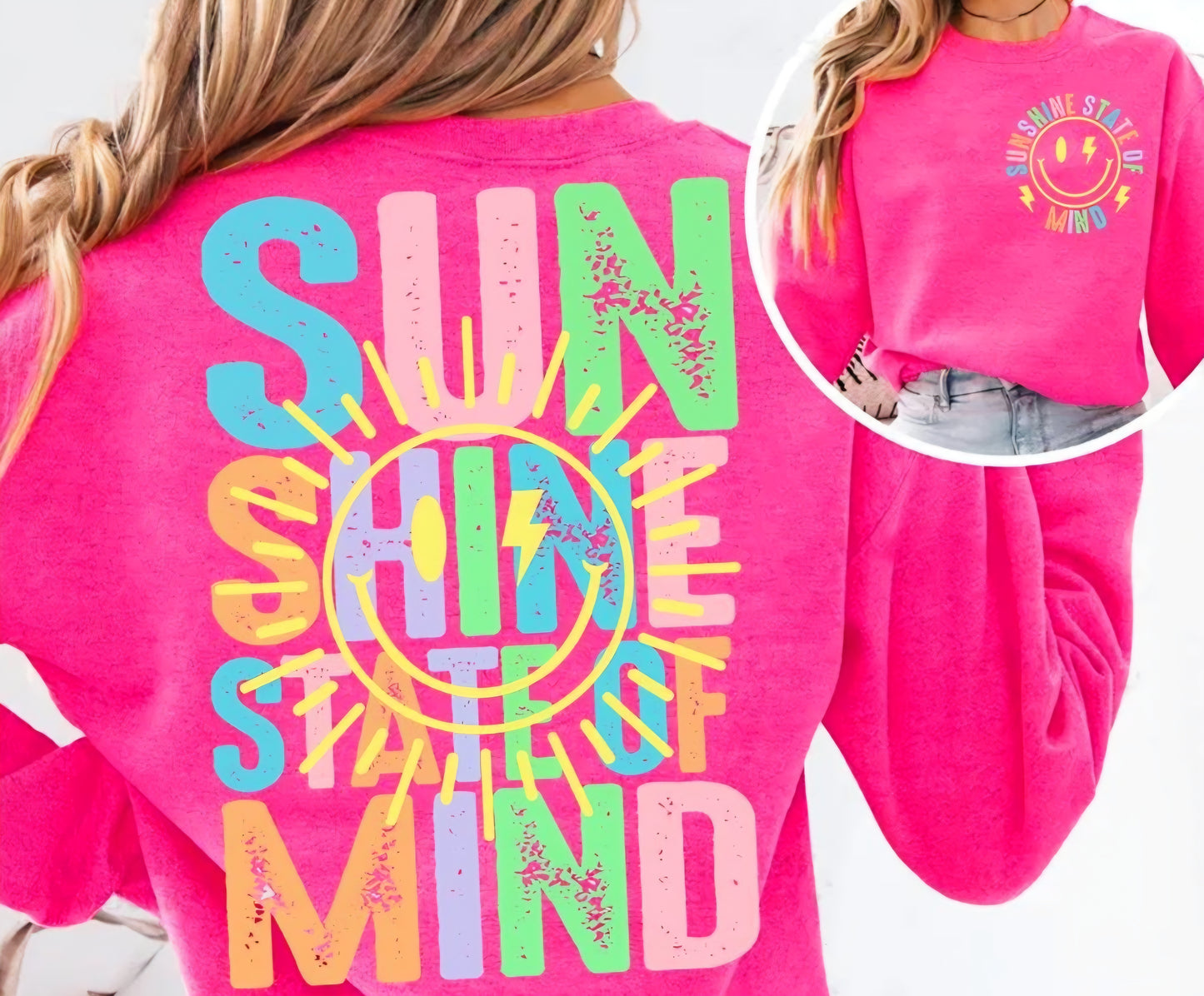 Sunshine State of Mind( Front & Back Transfer)